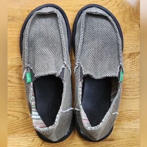 Sanuk Brown Slippers Casual Slip-On